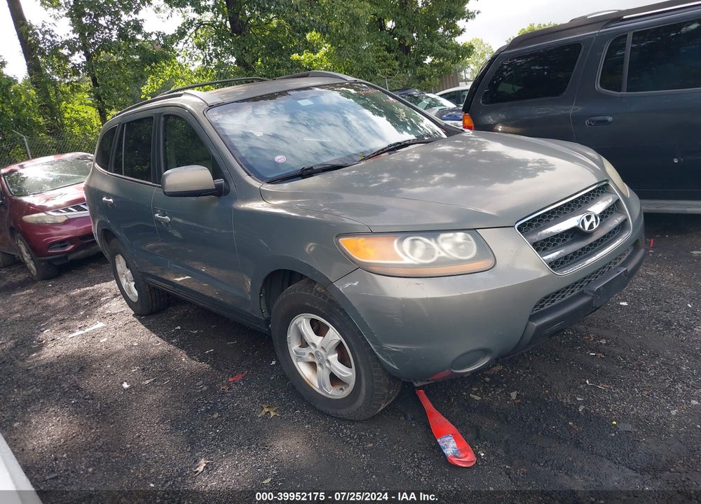 2007 HYUNDAI SANTA FE GLS VIN: KM8SG13D97U124078