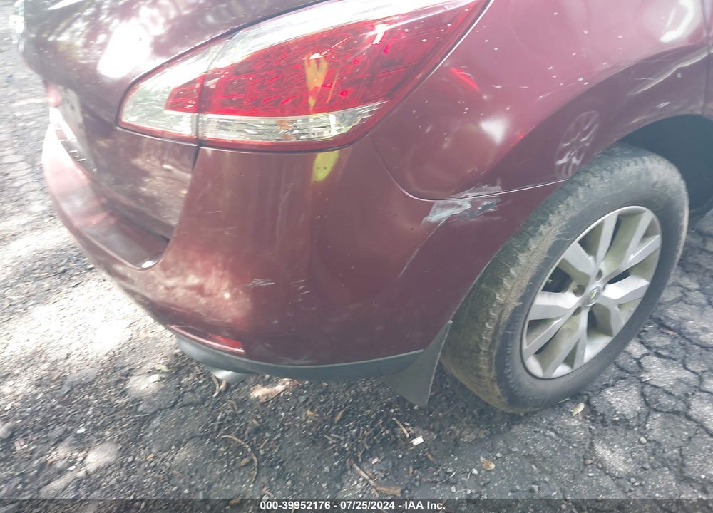 2011 NISSAN MURANO S VIN: JN8AZ1MU0BW053623