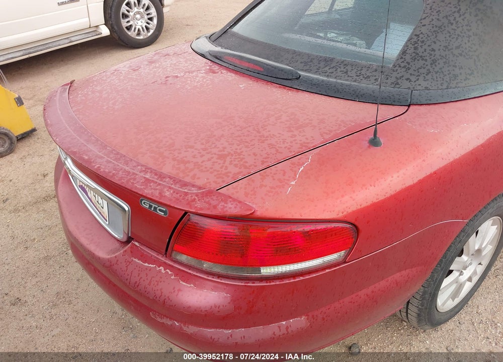 2006 CHRYSLER SEBRING GTC VIN: 1C3EL75R76N153844