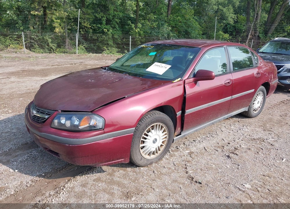 2002 CHEVROLET IMPALA VIN: 2G1WF55E129329169
