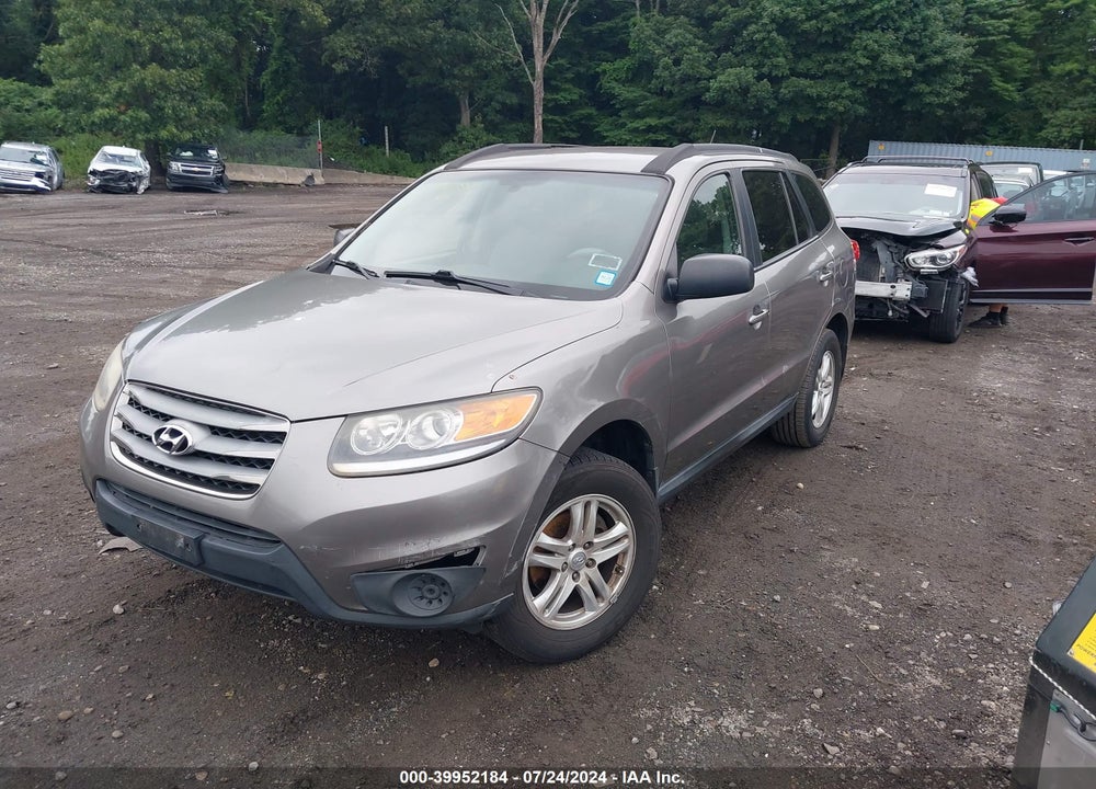 2012 HYUNDAI SANTA FE GLS VIN: 5XYZGDAB8CG115695