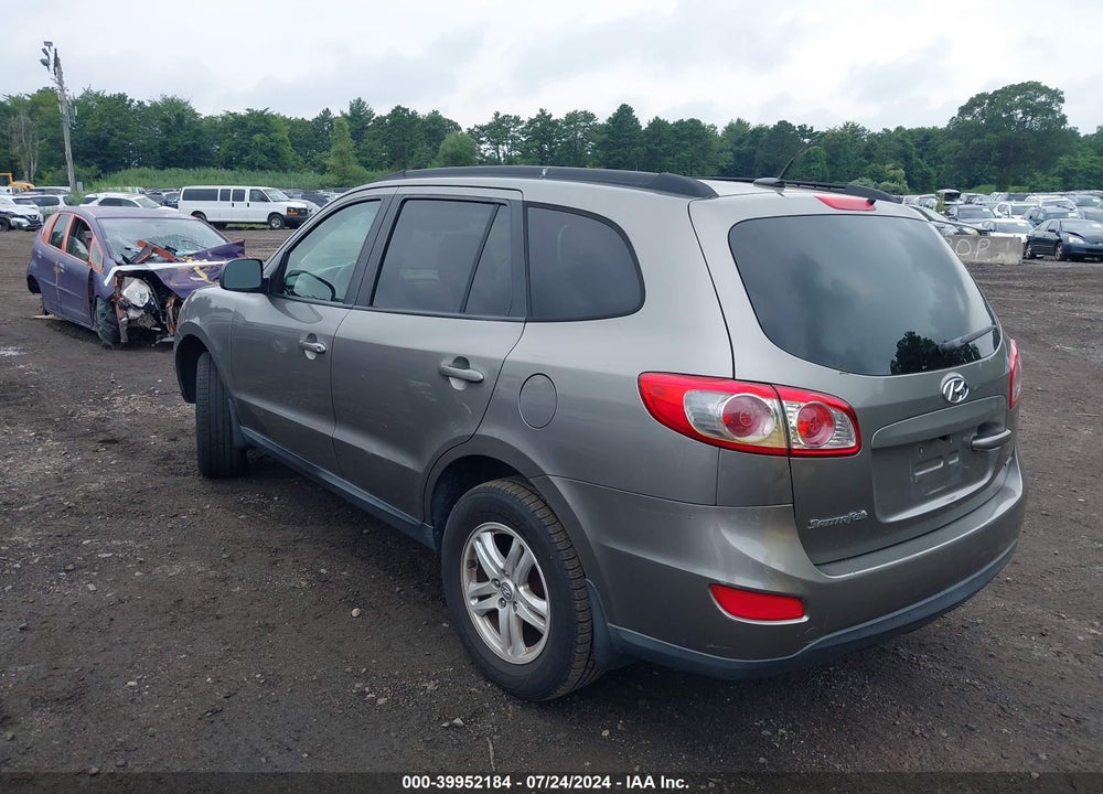 2012 HYUNDAI SANTA FE GLS VIN: 5XYZGDAB8CG115695