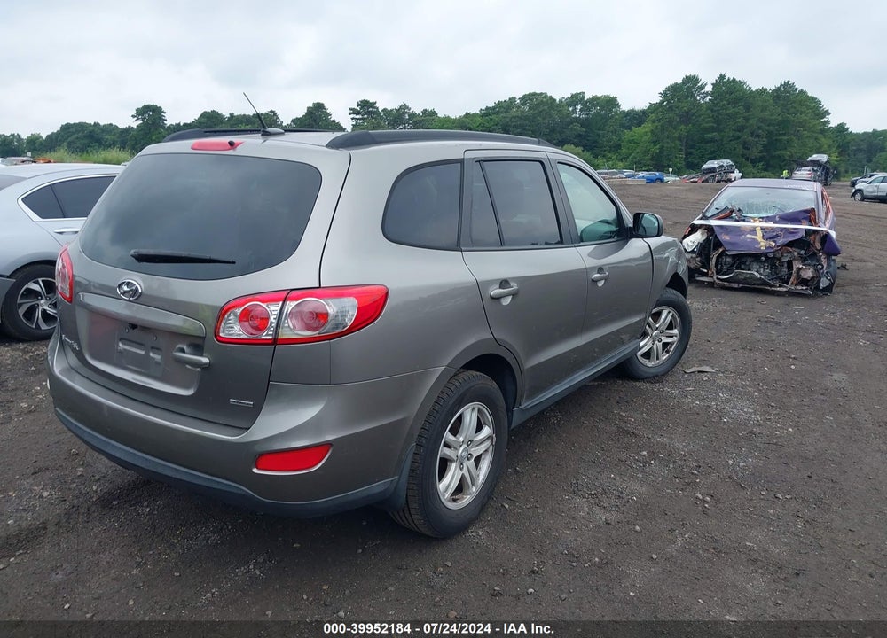 2012 HYUNDAI SANTA FE GLS VIN: 5XYZGDAB8CG115695