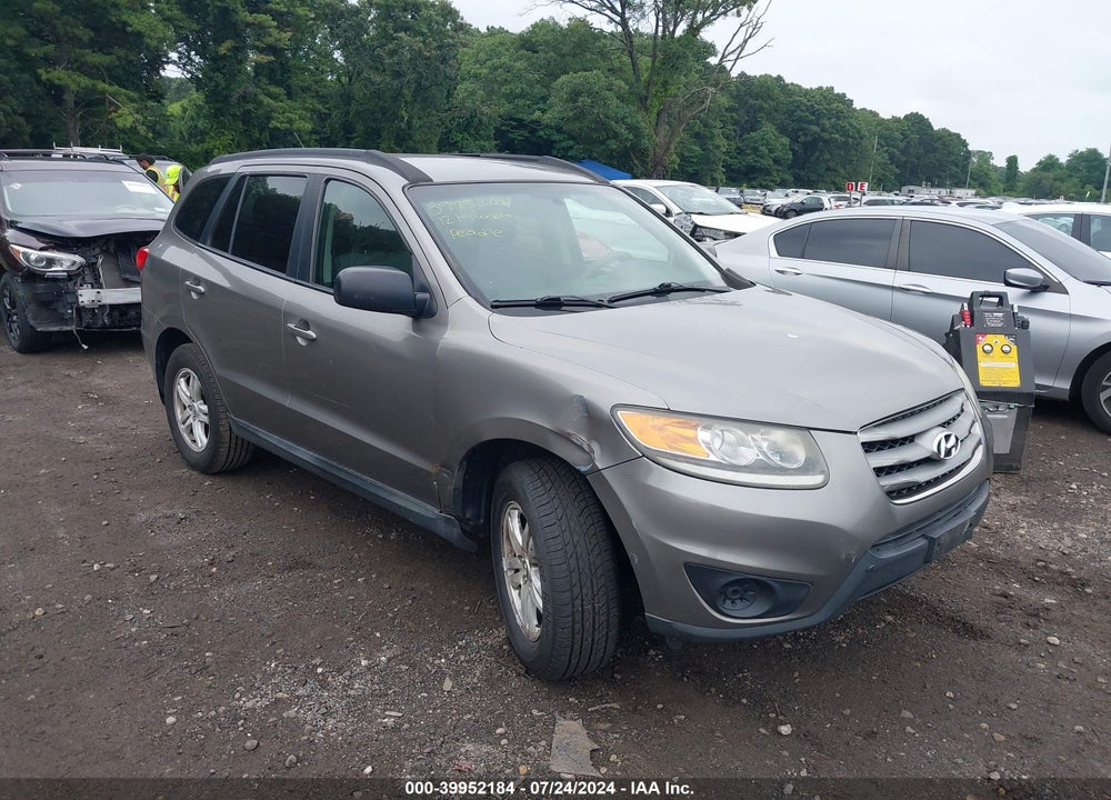2012 HYUNDAI SANTA FE GLS VIN: 5XYZGDAB8CG115695