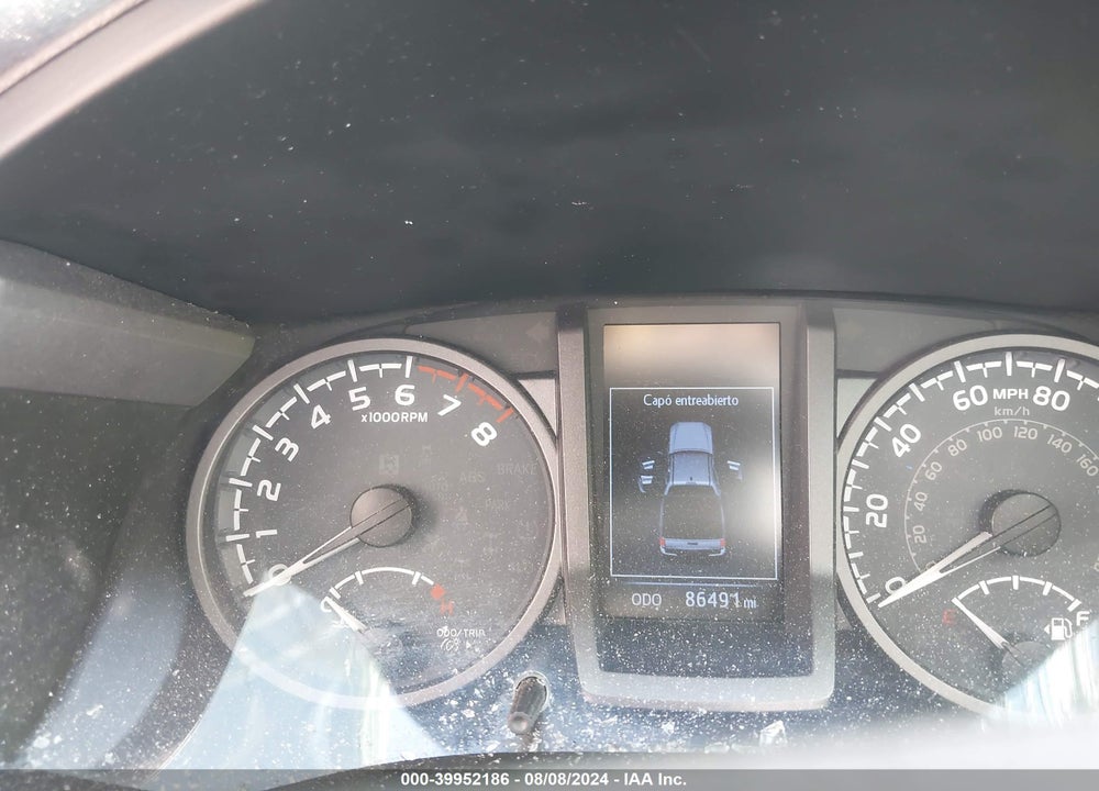 2019 TOYOTA TACOMA TRD SPORT VIN: 3TMCZ5ANXKM190416