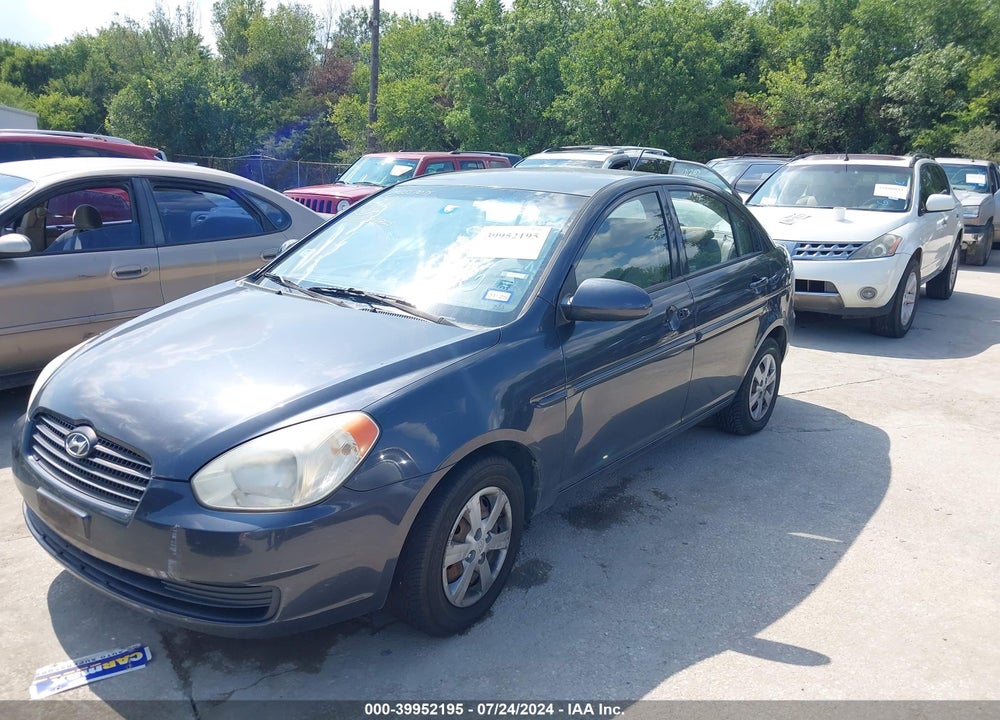 2009 HYUNDAI ACCENT GLS VIN: KMHCN46C79U330825
