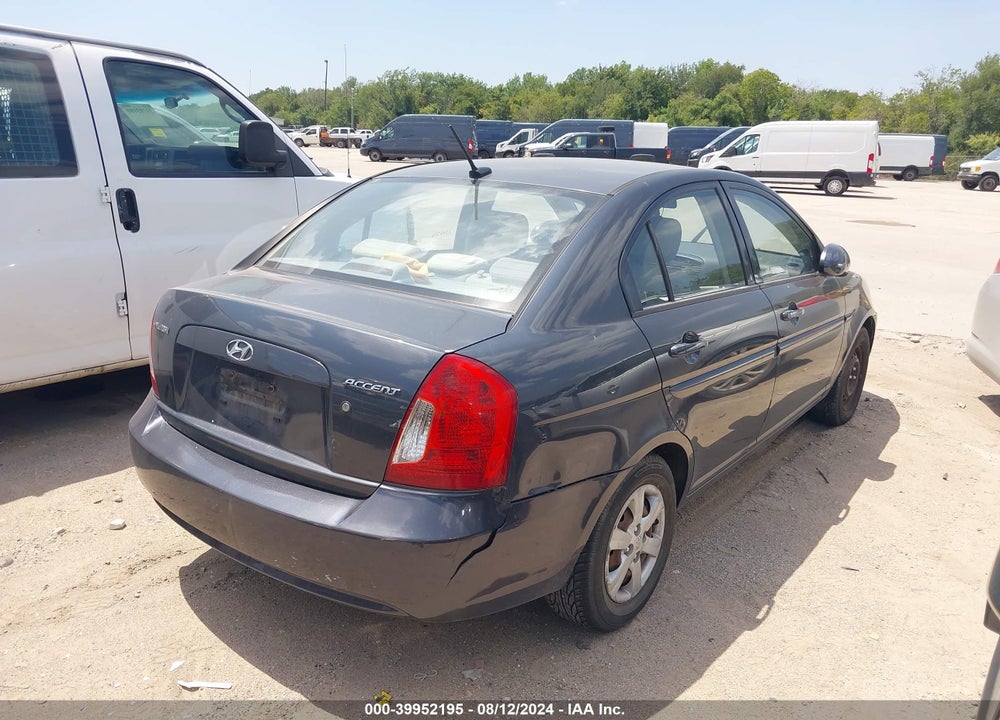 2009 HYUNDAI ACCENT GLS VIN: KMHCN46C79U330825