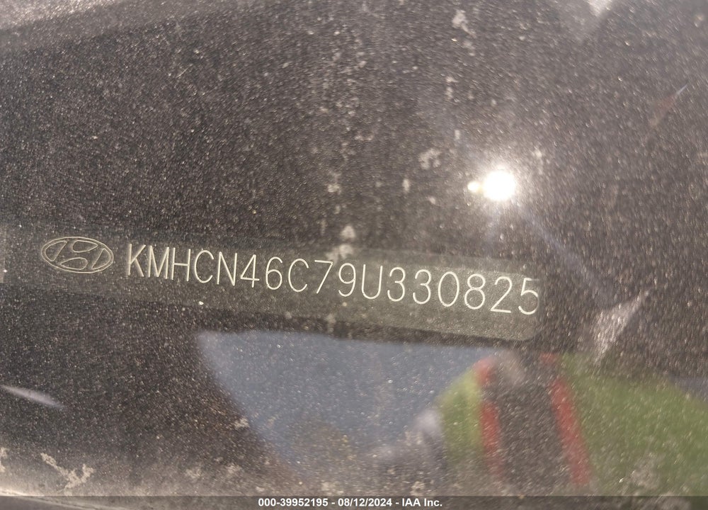 2009 HYUNDAI ACCENT GLS VIN: KMHCN46C79U330825