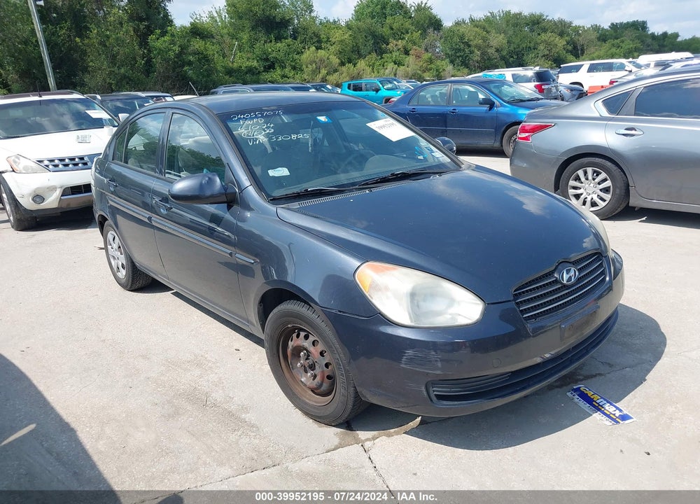 2009 HYUNDAI ACCENT GLS VIN: KMHCN46C79U330825