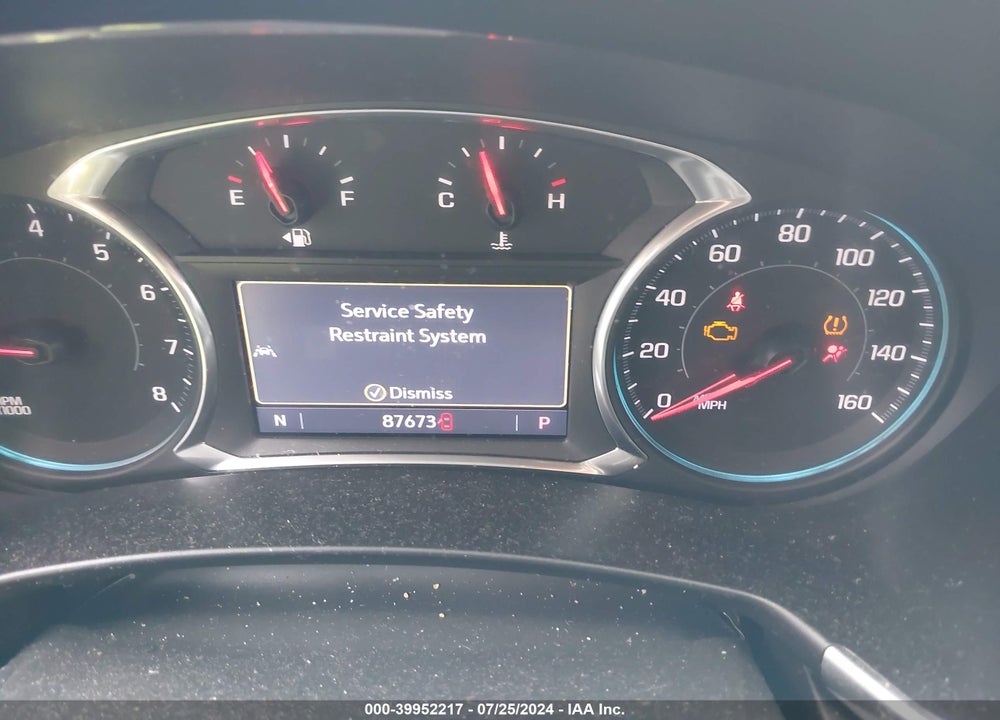 2020 CHEVROLET EQUINOX FWD LT 2.0L TURBO VIN: 3GNAXLEX1LL263216