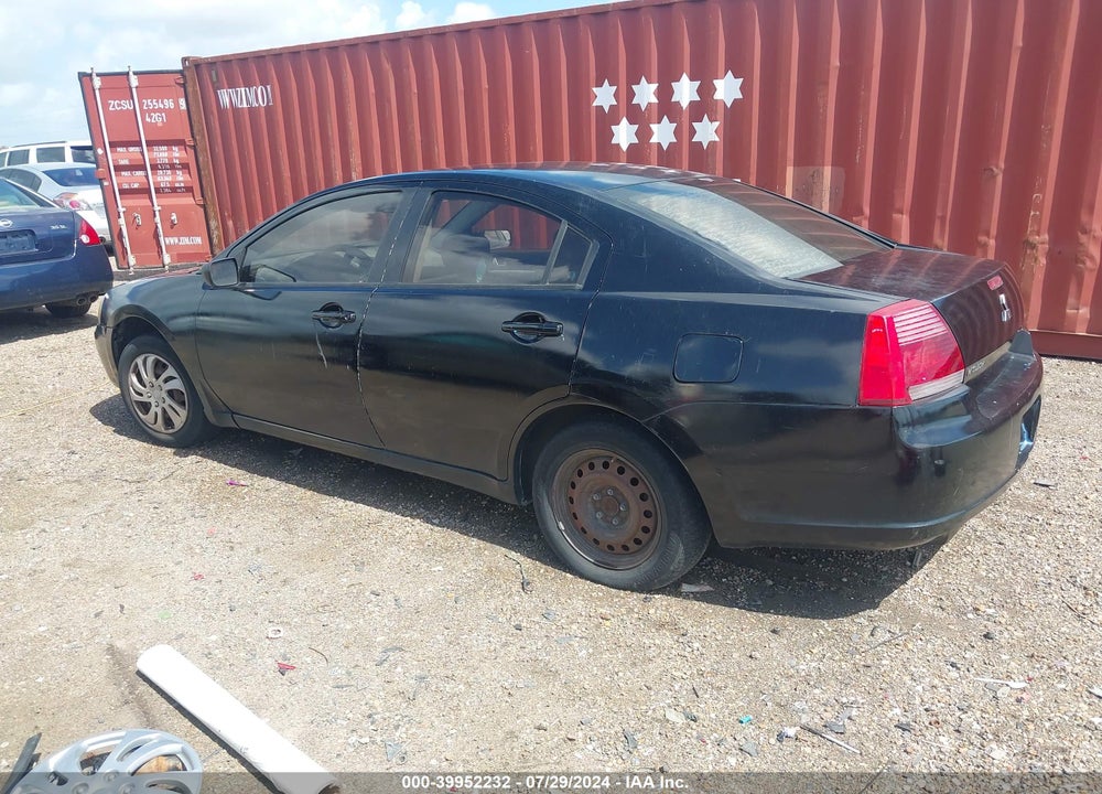 2008 MITSUBISHI GALANT ES VIN: 4A3AB36F88E021881