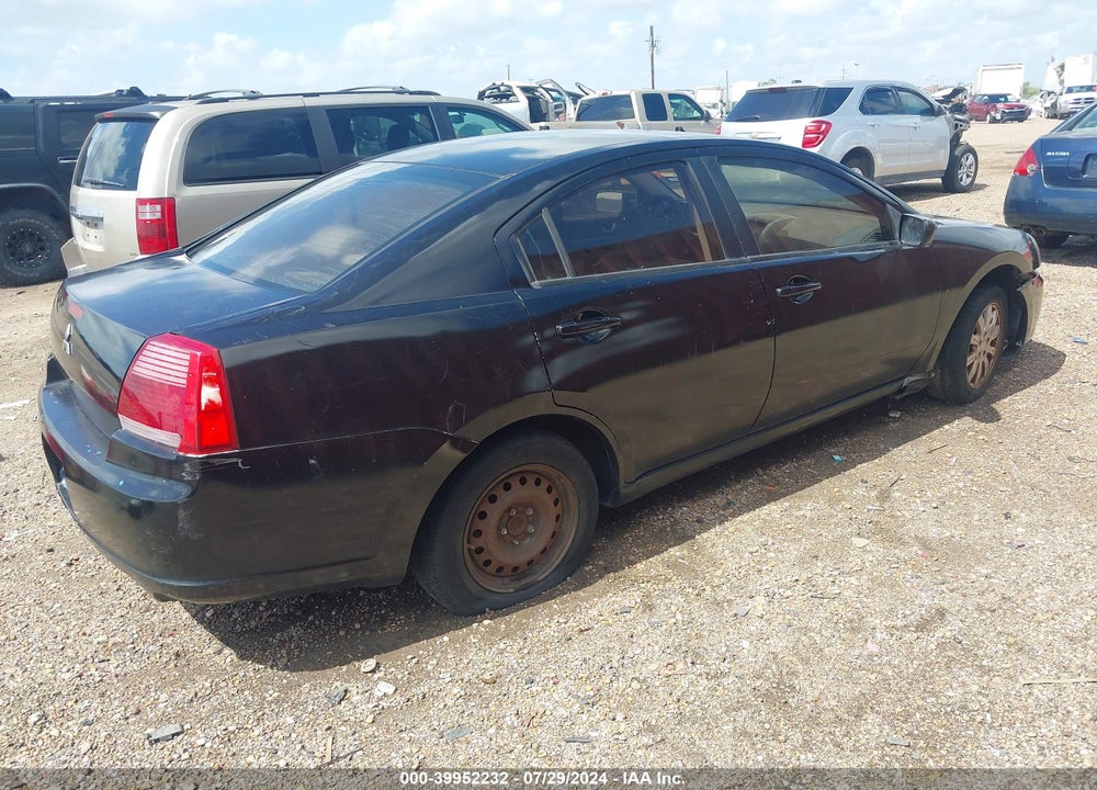 2008 MITSUBISHI GALANT ES VIN: 4A3AB36F88E021881