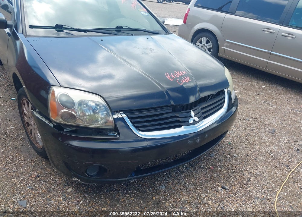 2008 MITSUBISHI GALANT ES VIN: 4A3AB36F88E021881