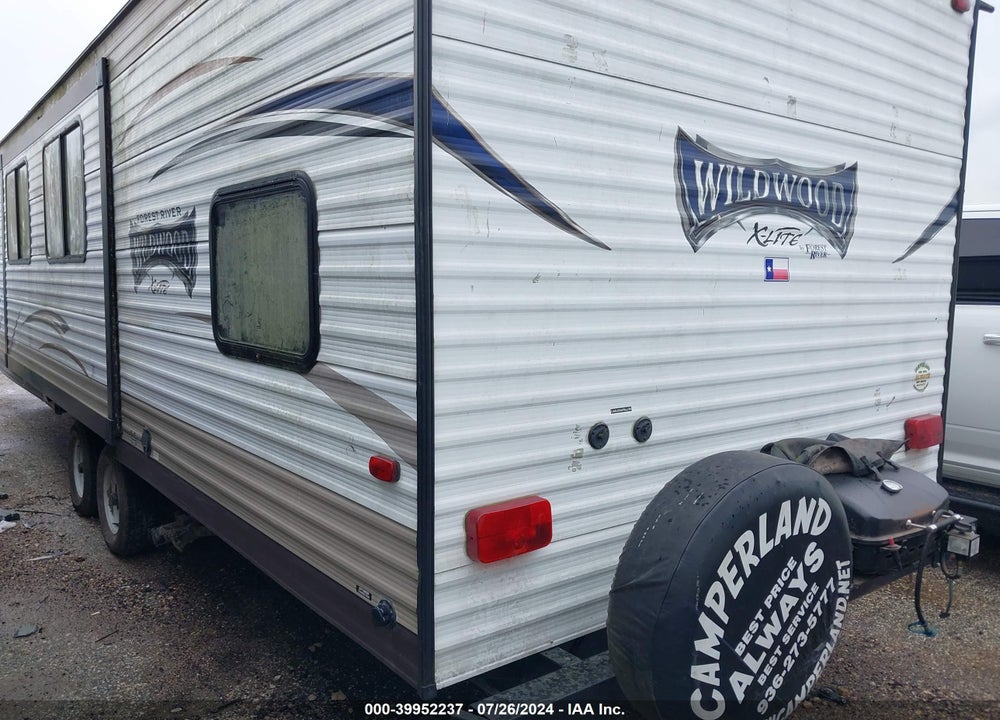 2017 FOREST RIVER WILDWOOD VIN: 4X4TWDC28H7356242