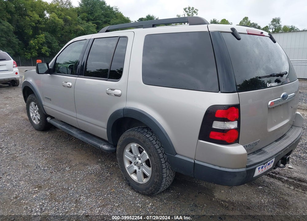 2007 FORD EXPLORER XLT VIN: 1FMEU73E97UA85400