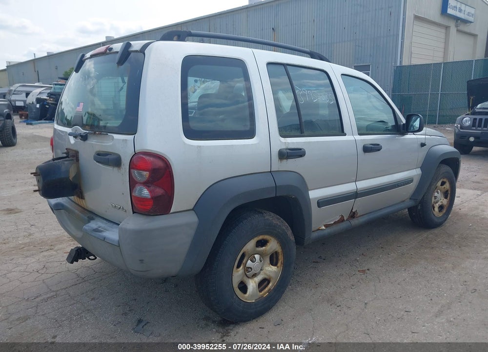 2006 JEEP LIBERTY SPORT VIN: 1J8GL48K36W195657