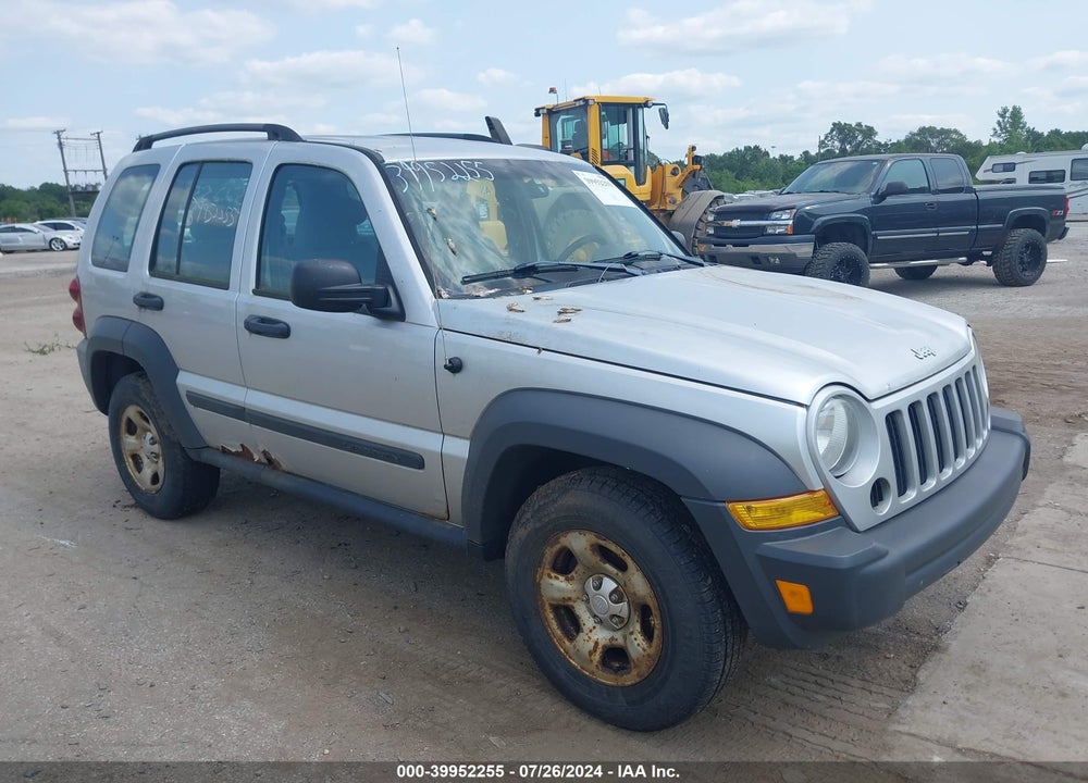 2006 JEEP LIBERTY SPORT VIN: 1J8GL48K36W195657