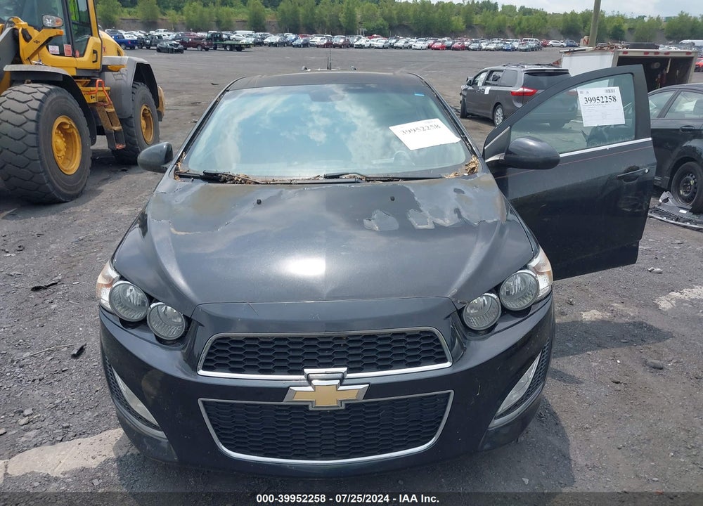 2013 CHEVROLET SONIC RS MANUAL VIN: 1G1JH6SB4D4164650