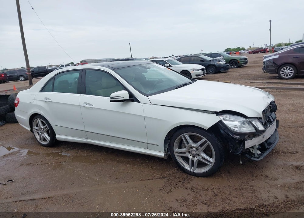 2011 MERCEDES-BENZ E 550 VIN: WDDHF7CB7BA497638