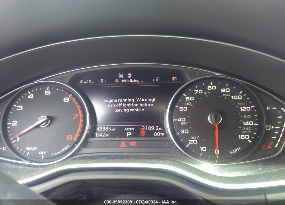 2017 AUDI A4 ULTRA PREMIUM VIN: WAUGMAF44HN061916