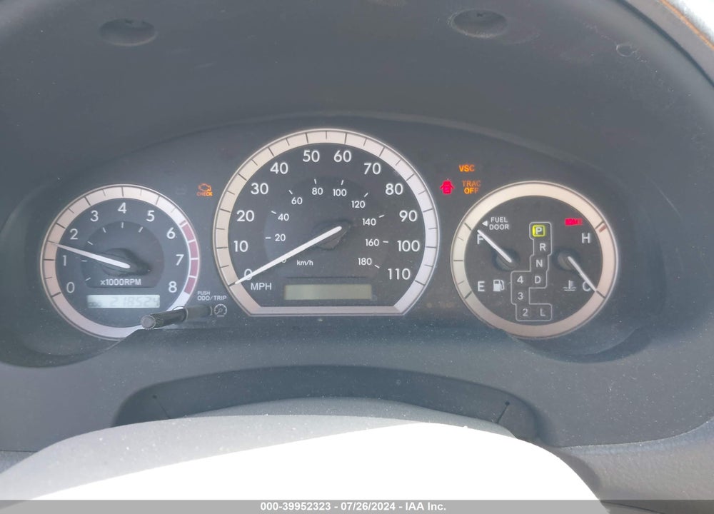 2004 TOYOTA SIENNA XLE/XLE LIMITED VIN: 5TDZA22C04S094150