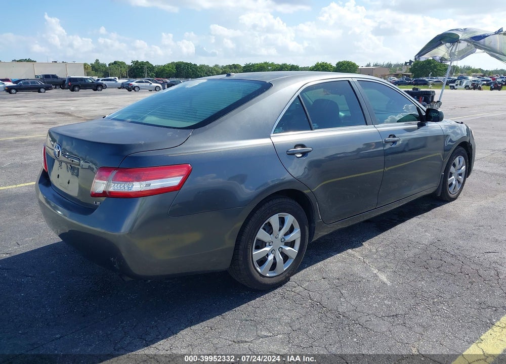 2010 TOYOTA CAMRY LE VIN: 4T1BF3EKXAU038666