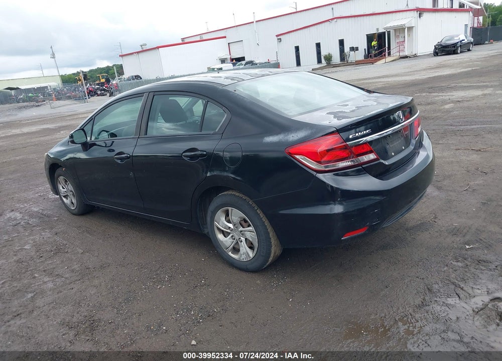 2013 HONDA CIVIC LX VIN: 2HGFB2F50DH548408