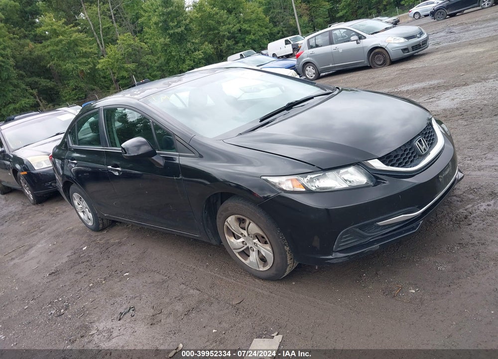 2013 HONDA CIVIC LX VIN: 2HGFB2F50DH548408