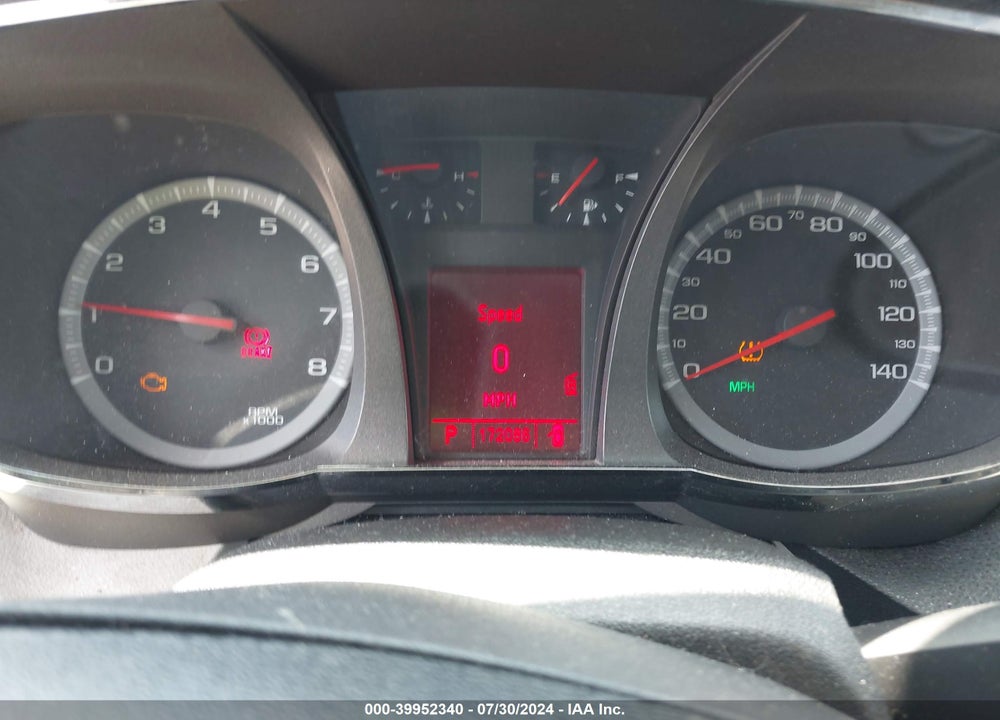 2010 GMC TERRAIN SLT-1 VIN: 2CTFLFEY5A6234814