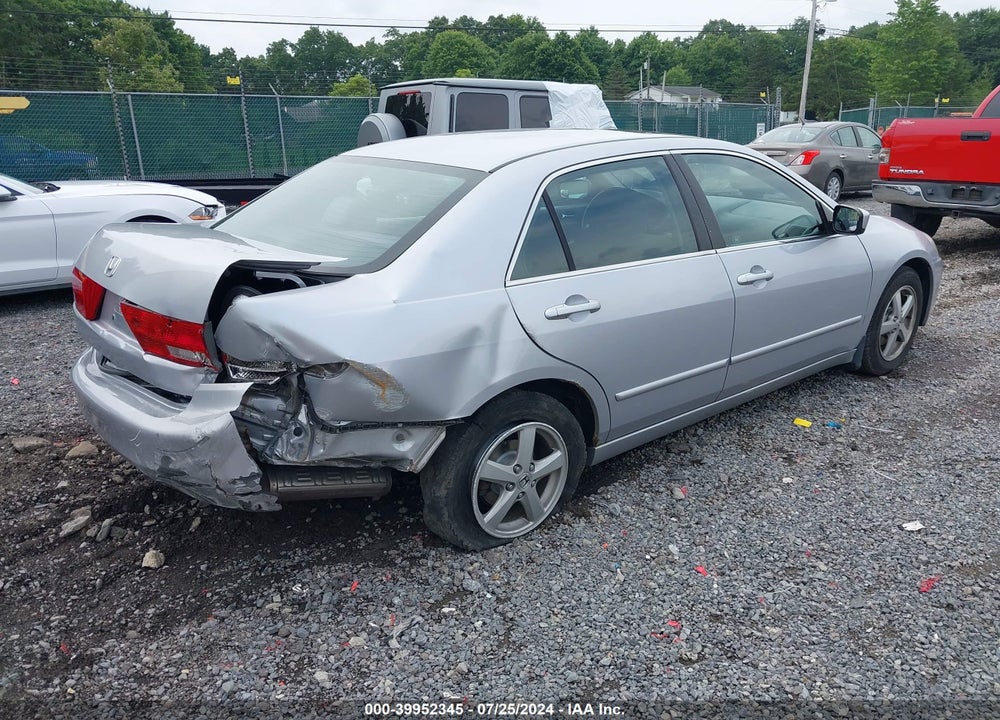 2004 HONDA ACCORD 2.4 EX VIN: 1HGCM56624A095284