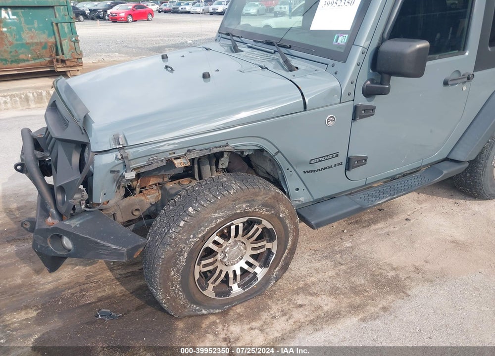 2014 JEEP WRANGLER / VIN: 1C4AJWAG9EL110079