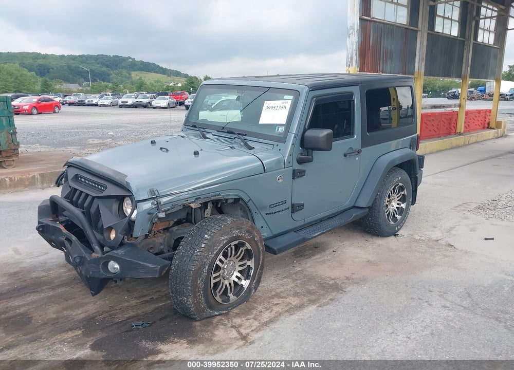 2014 JEEP WRANGLER / VIN: 1C4AJWAG9EL110079