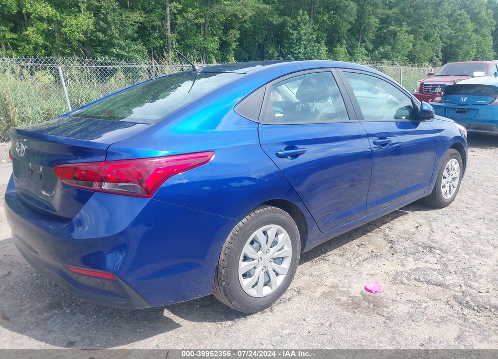 2022 HYUNDAI ACCENT SE VIN: 3KPC24A65NE181807
