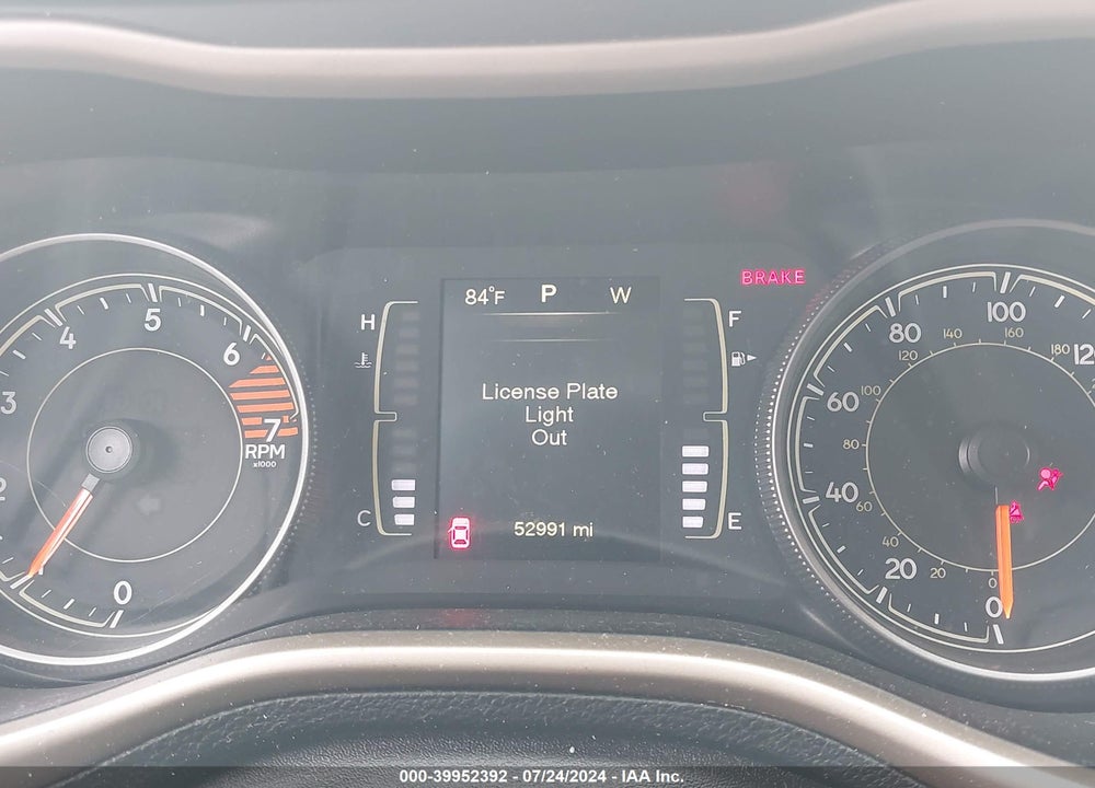 2016 JEEP CHEROKEE LATITUDE VIN: 1C4PJMCBXGW359170