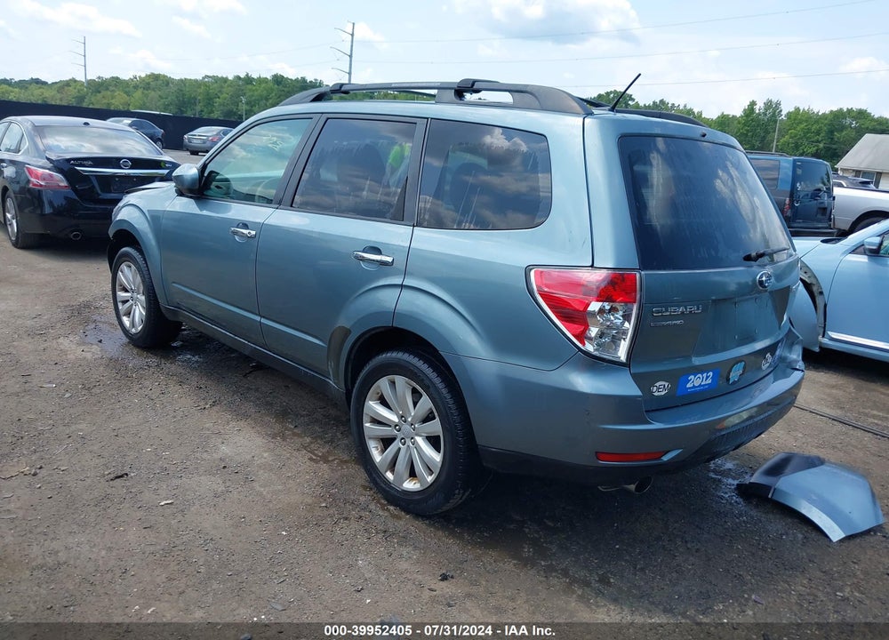 2012 SUBARU FORESTER 2.5X LIMITED VIN: JF2SHAEC6CH454156