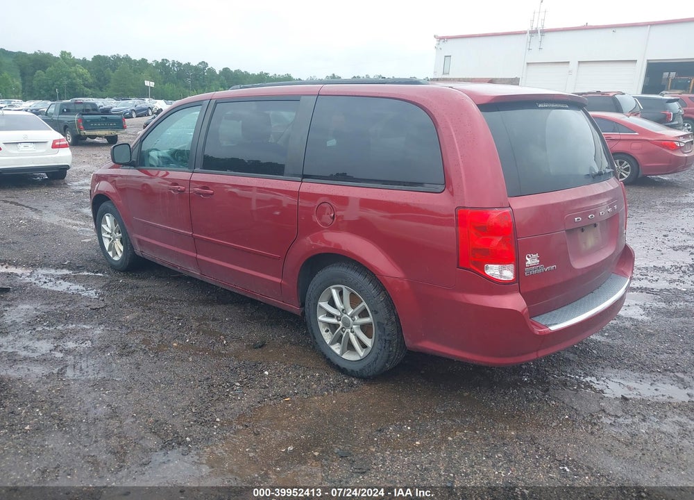 2014 DODGE GRAND CARAVAN SXT/SXT 30TH ANNIVERSARY VIN: 2C4RDGCG1ER152802