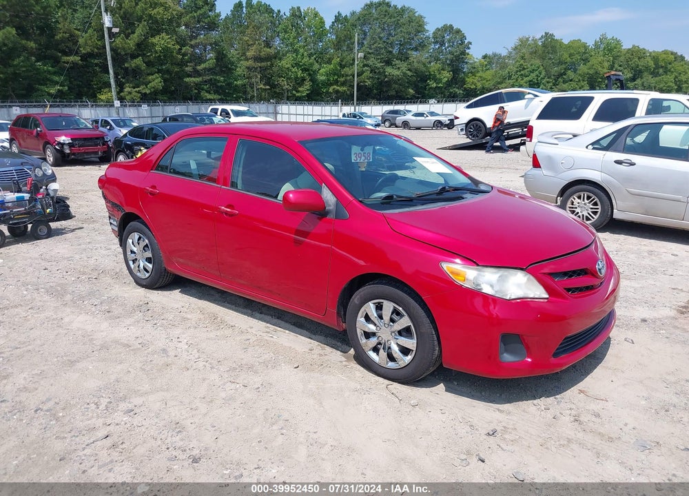 2013 TOYOTA COROLLA L VIN: 2T1BU4EE5DC960144