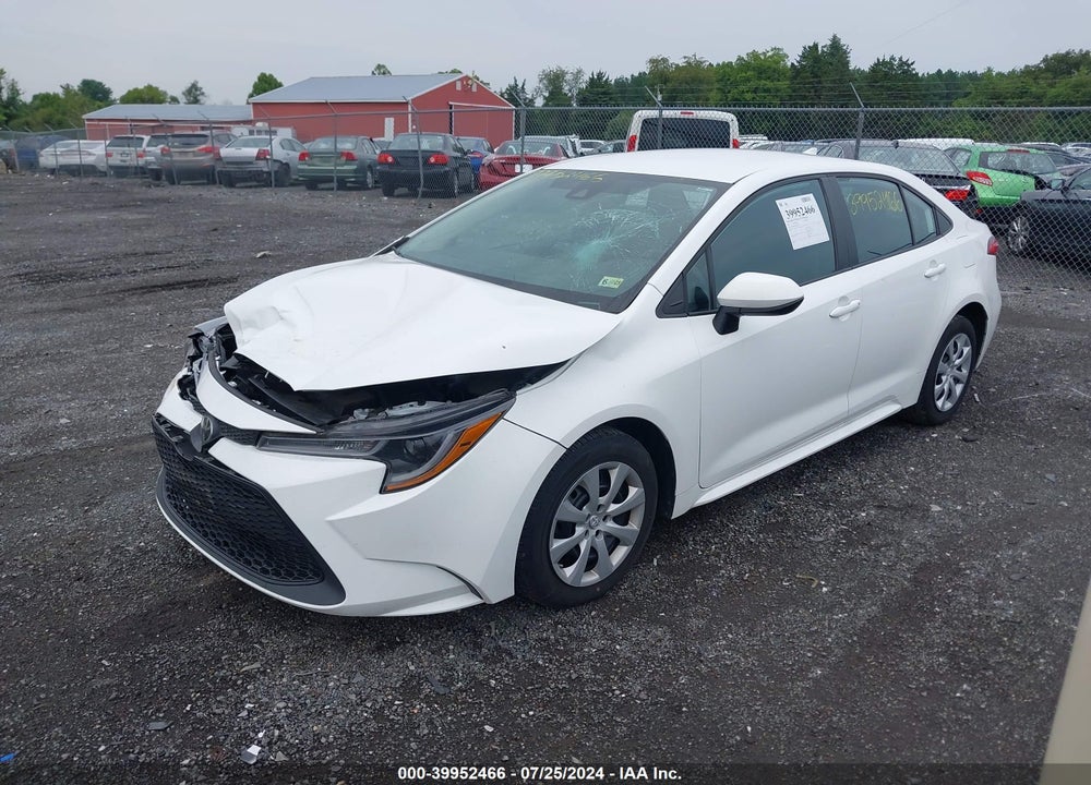 2022 TOYOTA COROLLA LE VIN: 5YFEPMAE5NP339272