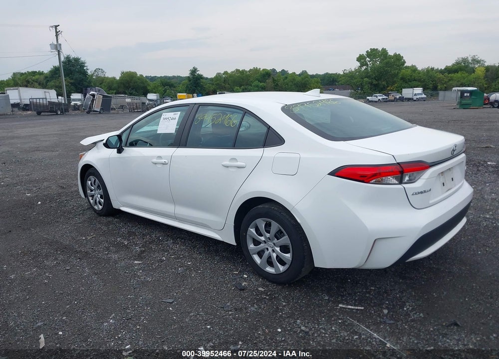 2022 TOYOTA COROLLA LE VIN: 5YFEPMAE5NP339272