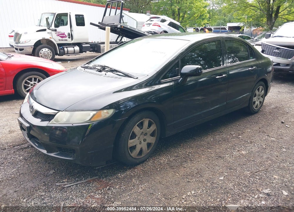 2009 HONDA CIVIC LX VIN: 2HGFA16589H521025