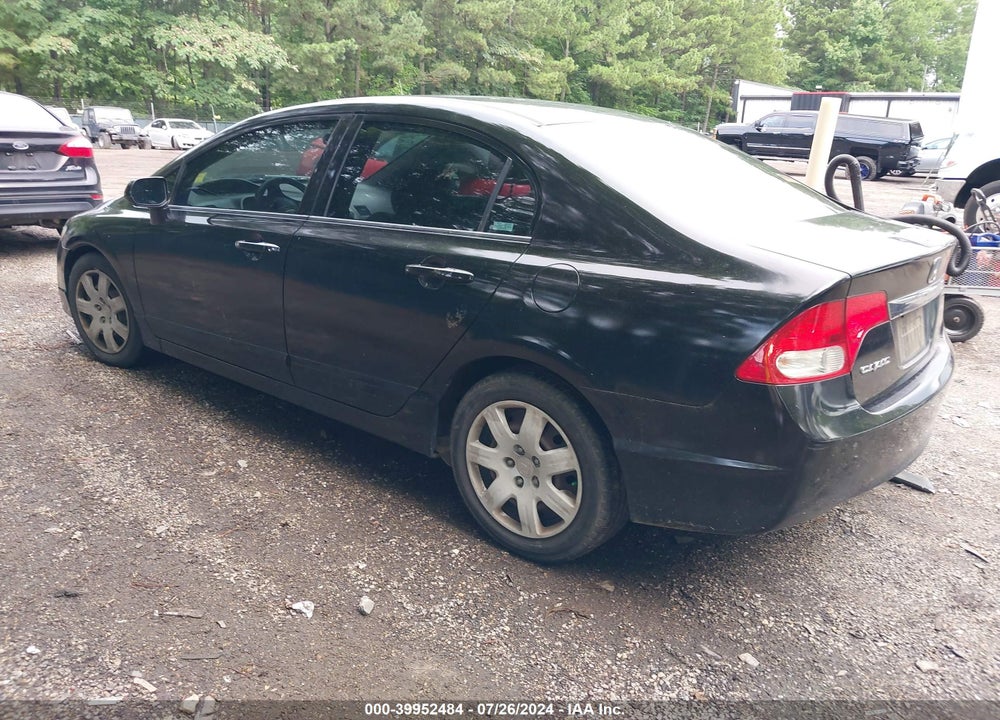 2009 HONDA CIVIC LX VIN: 2HGFA16589H521025