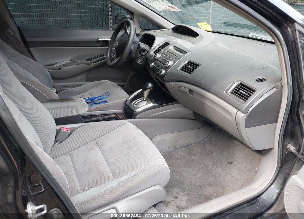 2009 HONDA CIVIC LX VIN: 2HGFA16589H521025