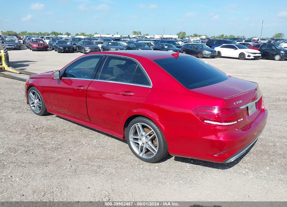 2014 MERCEDES-BENZ E 350 VIN: WDDHF5KB7EA973705