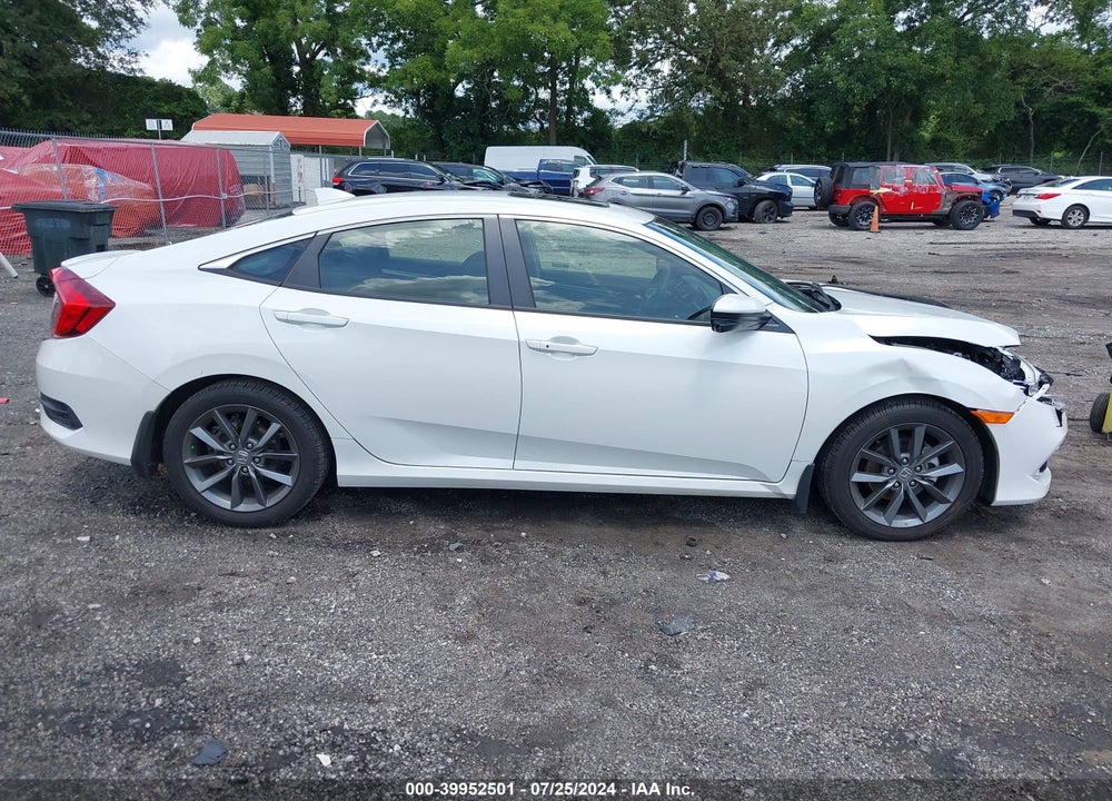 2019 HONDA CIVIC EX-L VIN: JHMFC1F76KX012710