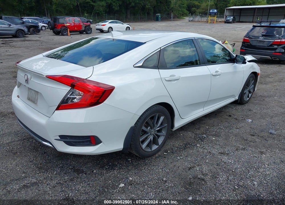 2019 HONDA CIVIC EX-L VIN: JHMFC1F76KX012710