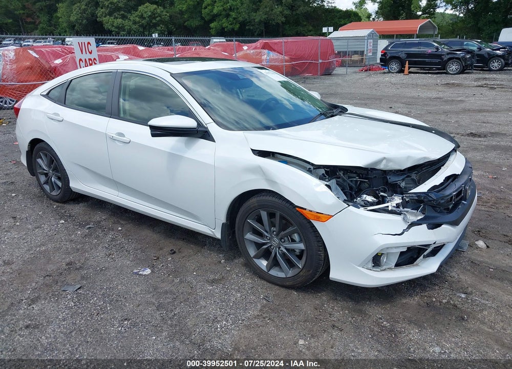 2019 HONDA CIVIC EX-L VIN: JHMFC1F76KX012710