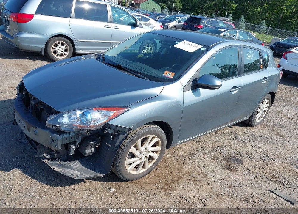 2012 MAZDA 3 I TOURING VIN: JM1BL1L89C1542638