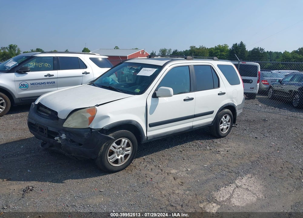 2004 HONDA CR-V EX VIN: SHSRD78874U202154