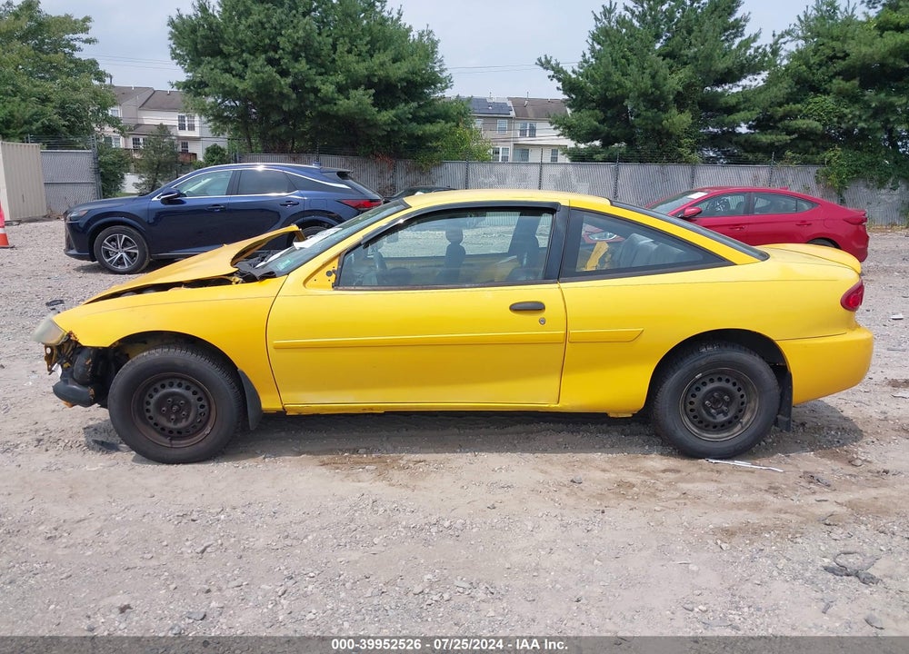 2003 CHEVROLET CAVALIER VIN: 1G1JC12F137161223