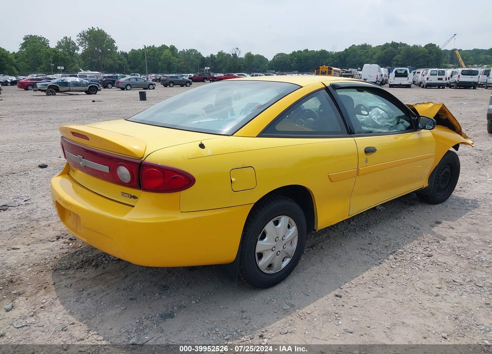 2003 CHEVROLET CAVALIER VIN: 1G1JC12F137161223